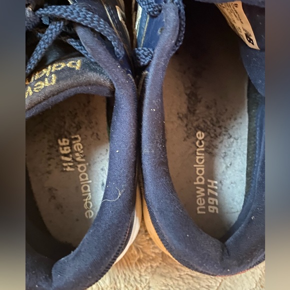 New Balance Sz 9.5 997H blue, navy and pink Sneakers - Picture 4 of 11